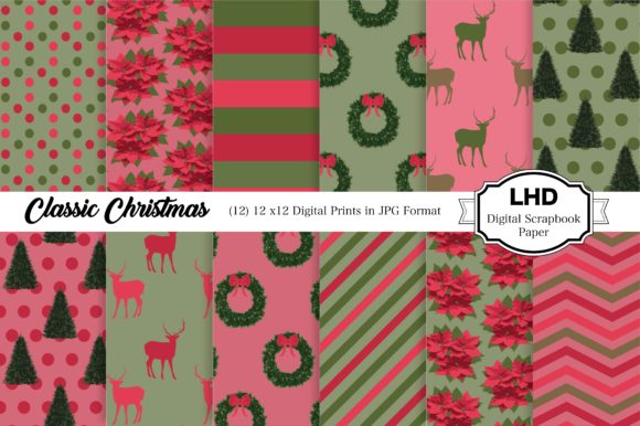 Download Digital Paper Christmas Digital Prints - Premium Resources