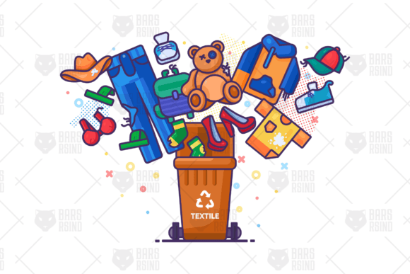 Download Textile Waste Recycling Container - Premium Resources