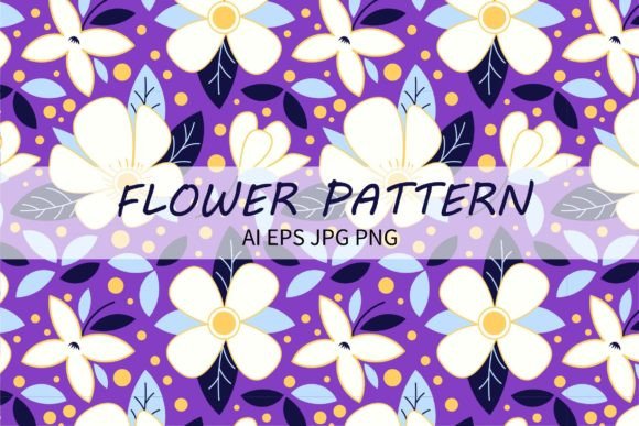 Download Pattern Background - Aesthetic Flowers - Pattern Collection