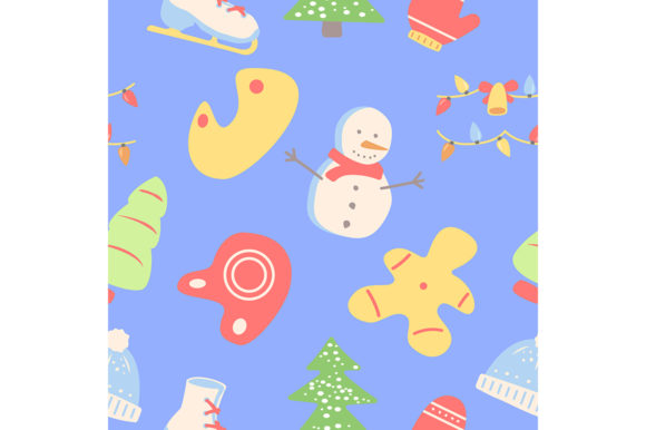Download Merry Christmas Seamless Pattern - Pattern Collection