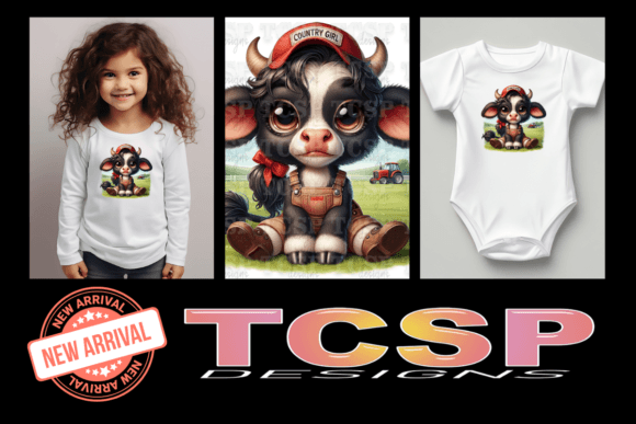 Download Country Girl Angus Tshirt PNG - Premium Resources